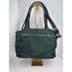 Tumi Voyageur Marietta Shoulder Bag in Dark‎ Green Nylon
